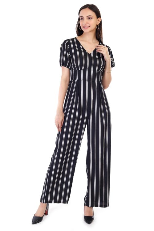 Striped Jumpsuit